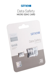 Simex Hafiza Karti SH-101 Data Safety Micro SD 64GB
