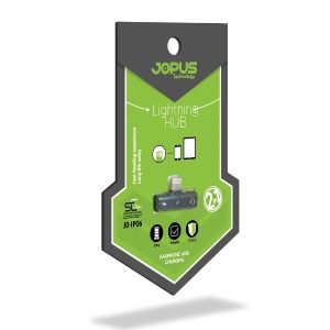 Jopus iPhone 7 / 8 Sarj Çevirici Aparat JO-IP06 Siyah